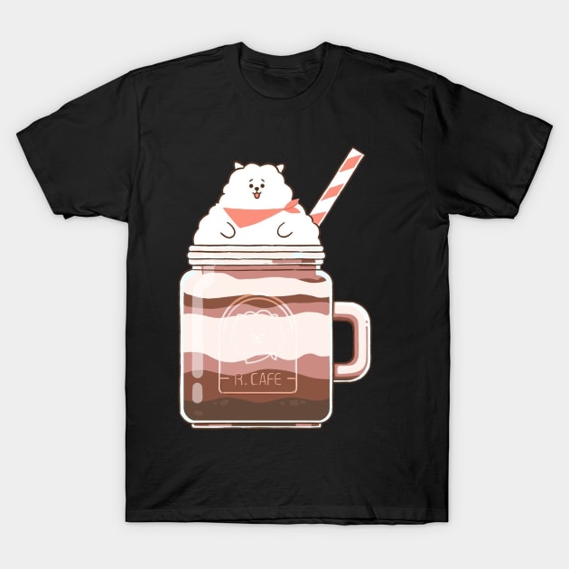 BT21 RJ Latte T-Shirt by ZeroKara